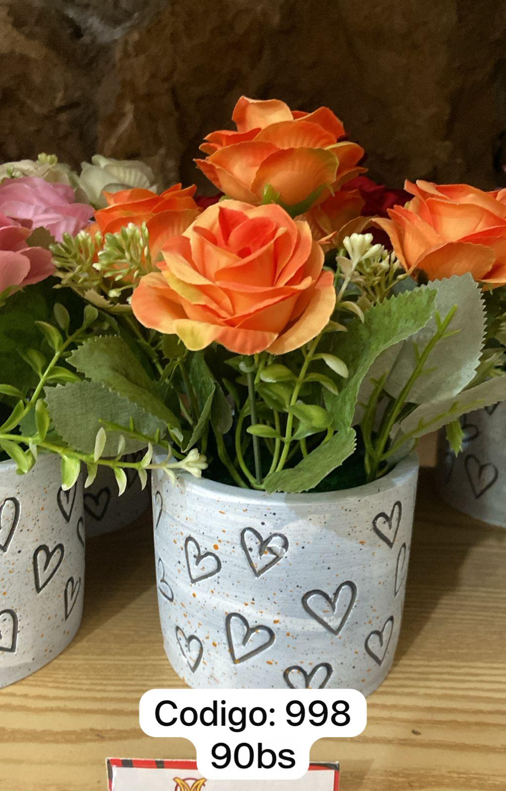 Flores de plástico-998